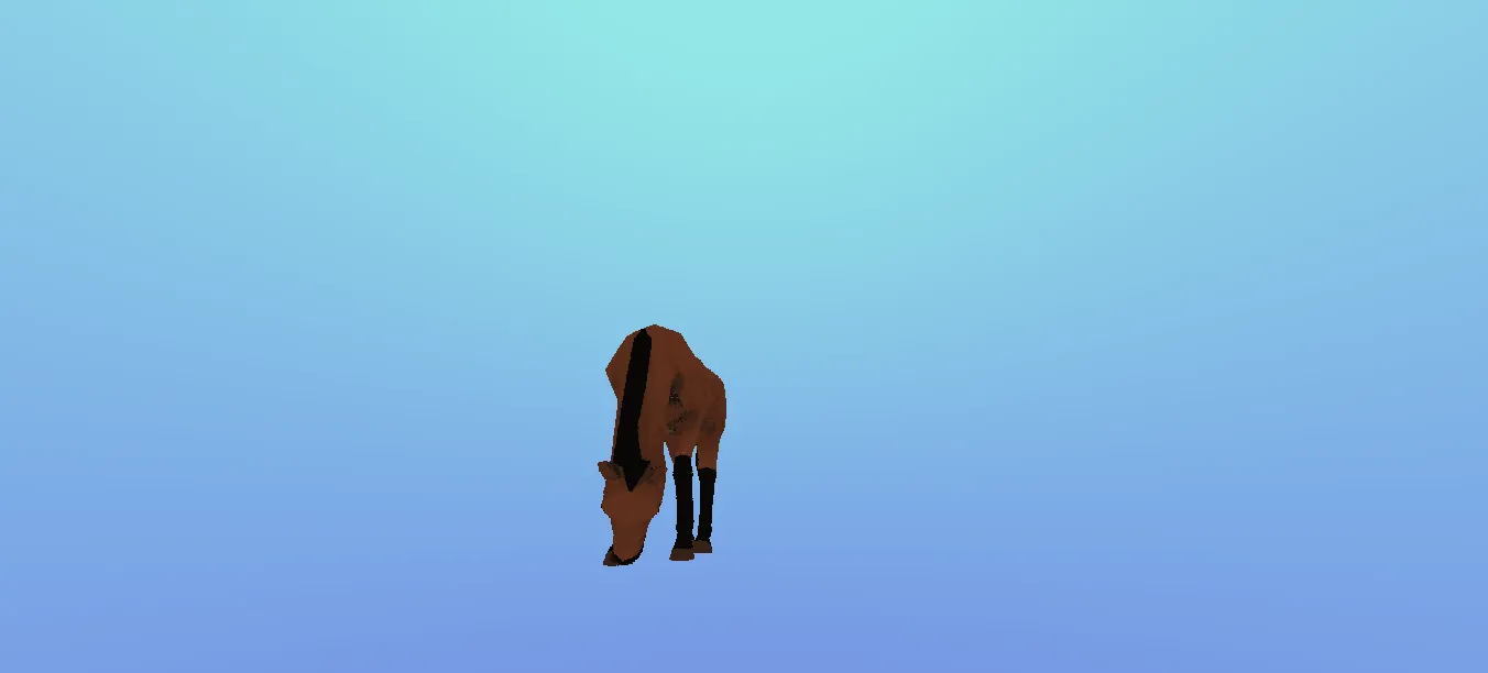 Thumbnail for Low Poly Horse