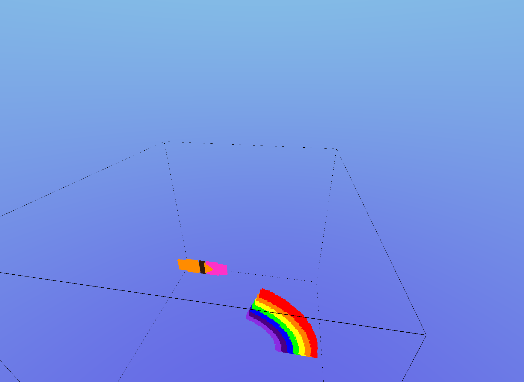Thumbnail for Rainbow w/ butterfly