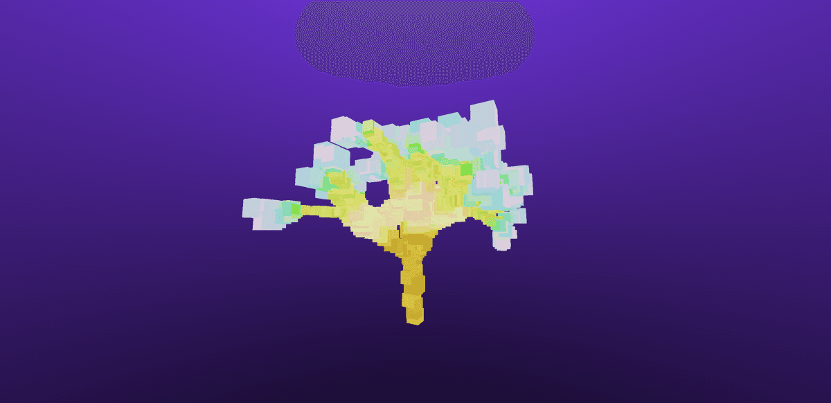 thumbnail for pulsing tree - oosmoxiecode